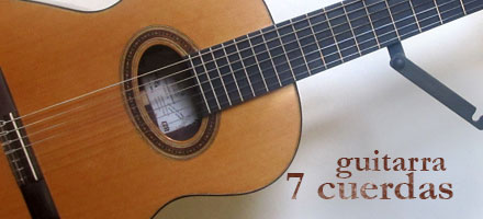 guitarra 7 cuerdas construcción artesanal